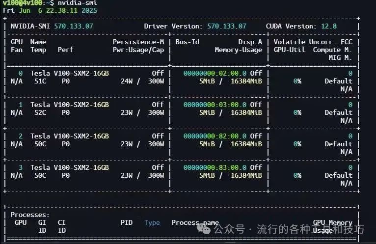 nvidia-smi输出